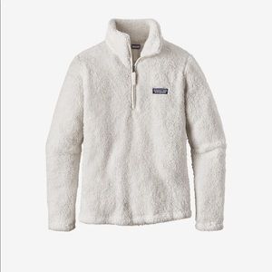 Patagonia Los Gatos White Fleece